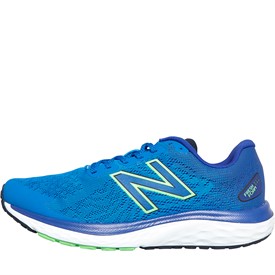 Buy New Balance Mens Fresh Foam 680 V7 Neutral Running Shoes Blue Infinty Blue Vibrant Spring