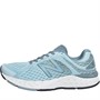 New Balance Womens 680 V6 Neutral Running Shoes Blue/Grey Synthetic