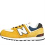 New Balance Junior 574 Trainers Yellow/Beige