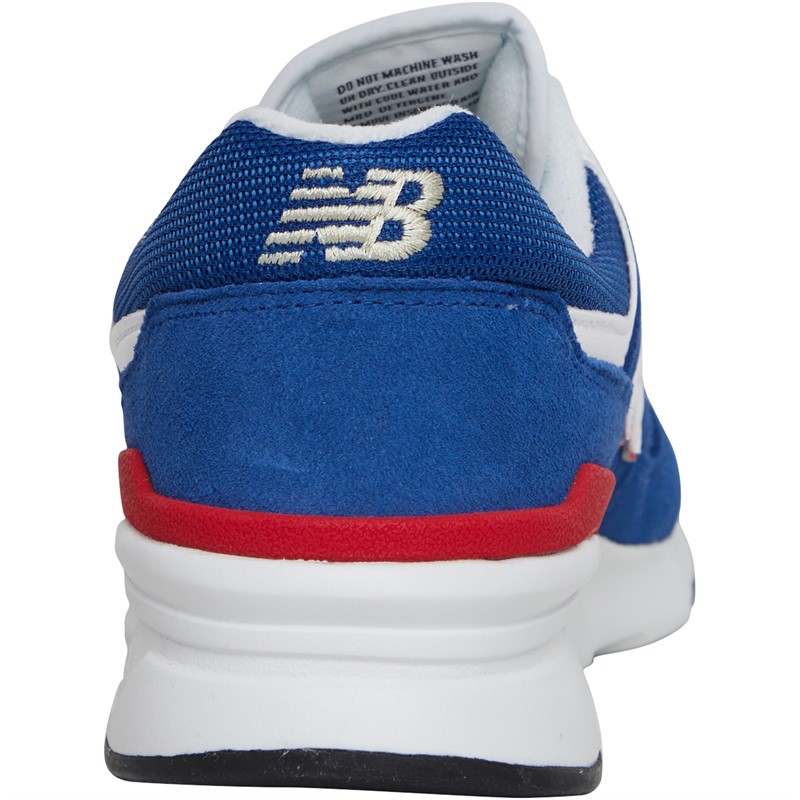New Balance Mens 997 Trainers Blue/White