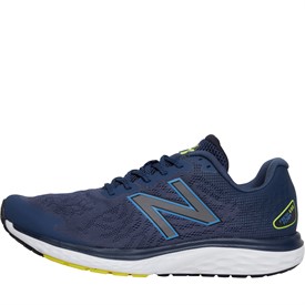 Buy New Balance Mens Fresh Foam 680 V7 Neutral Running Shoes Navy Yellow