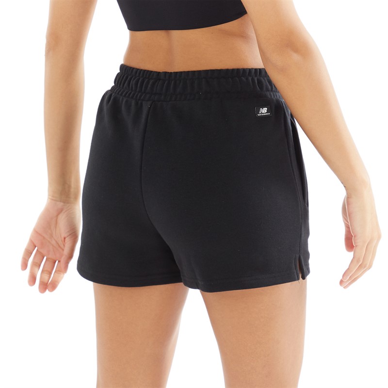 New Balance Womens Essentials Shorts Black