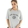 New Balance Womens Sport Core Graphic T-Shirt Athletic Grey