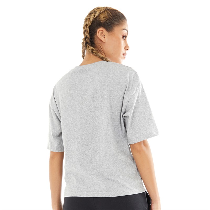 New Balance Womens Sport Core Graphic T-Shirt Athletic Grey