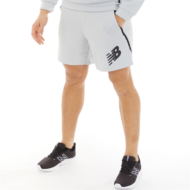 Buy New Balance Mens Tenacity Football Training Shorts Light Aluminum