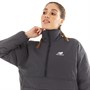 New Balance Womens Athletics Insulated Jacket Phantom