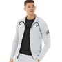 New Balance Mens Tenacity Football Training Track Jacket Light Aluminum
