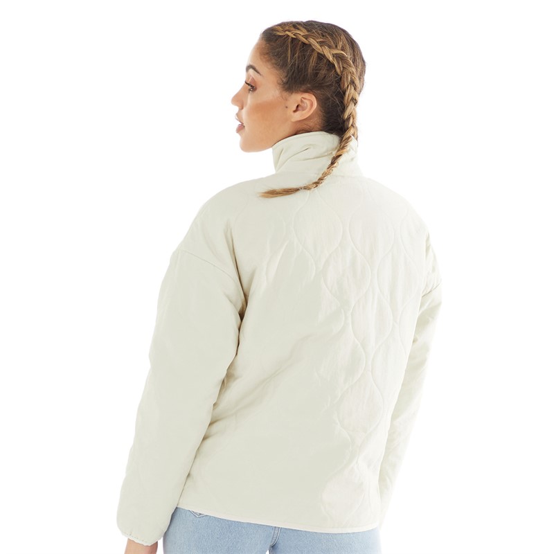 New Balance Womens Athletics Insulated Jacket Moonbeam