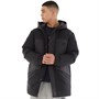 New Balance Mens Athletics Long Down Puffer Jacket Black
