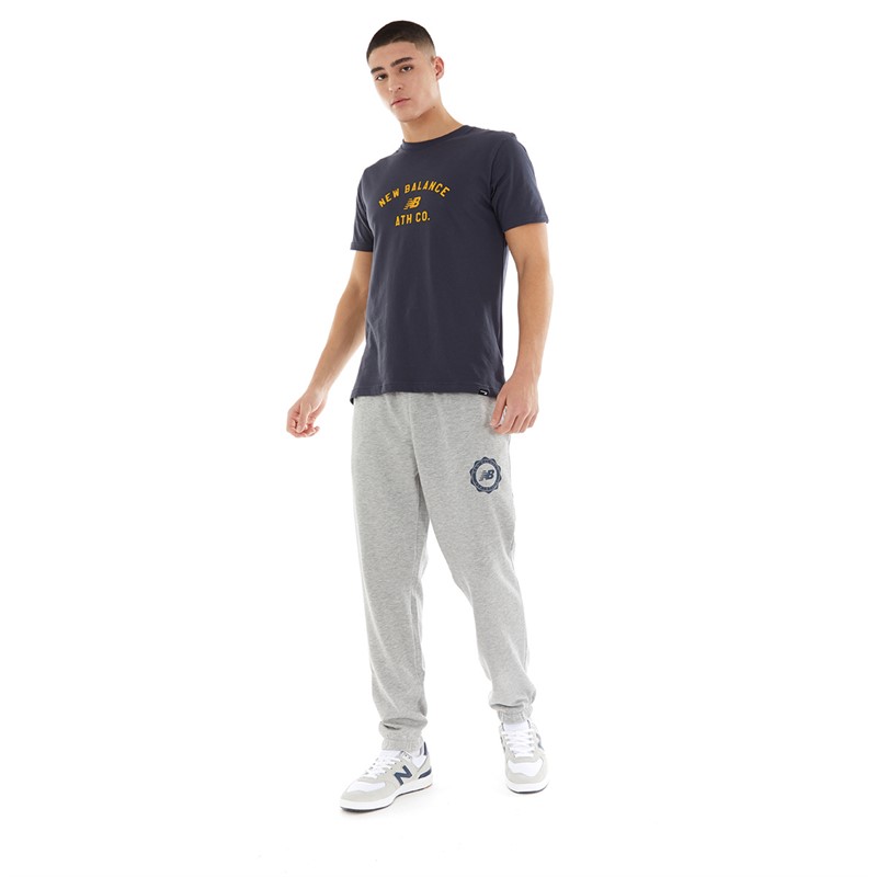 New Balance Mens Sport Core Graphic T-Shirt Eclipse