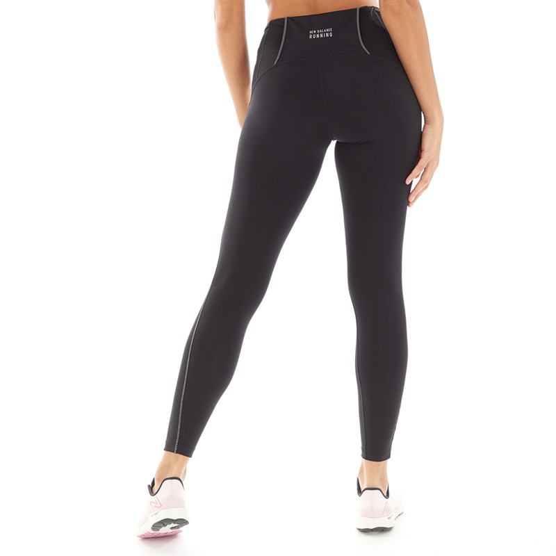 New Balance Womens Impact Running Tights Black