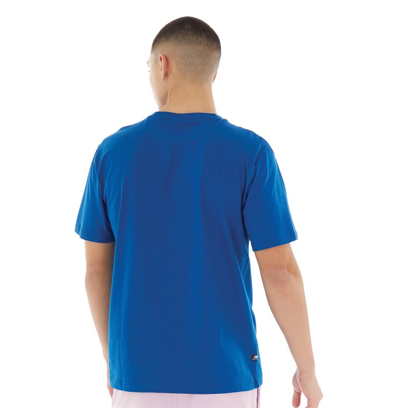 New Balance Mens Essentials T-Shirt Royal Blue