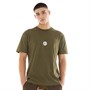 New Balance Mens Hoops Fundamentals T-Shirt Dark Moss