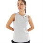 New Balance Womens Relentless Heathertech Tank Top Athletic Grey