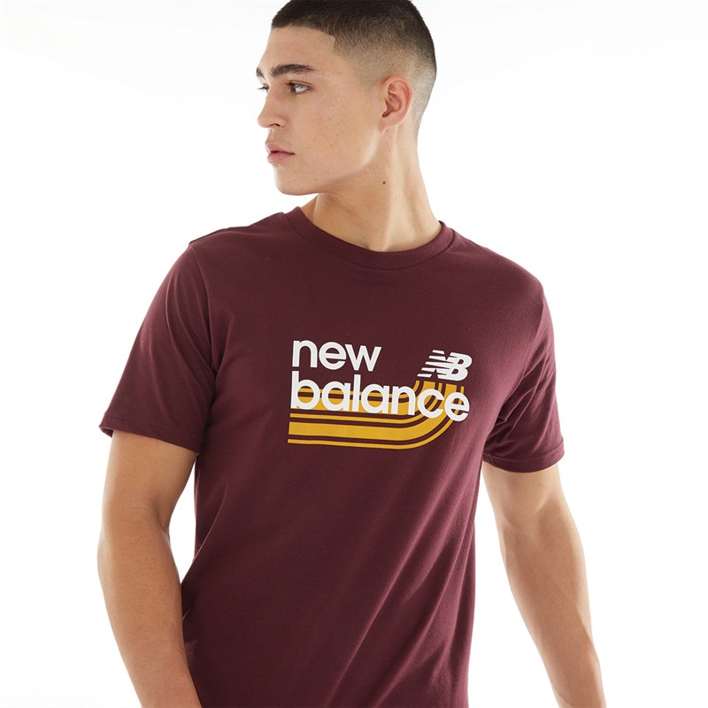 Buy New Balance Sport Graphic T Shirt Red