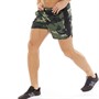 New Balance Mens Accelerate Printed 5 Inch Running Shorts Camo Green