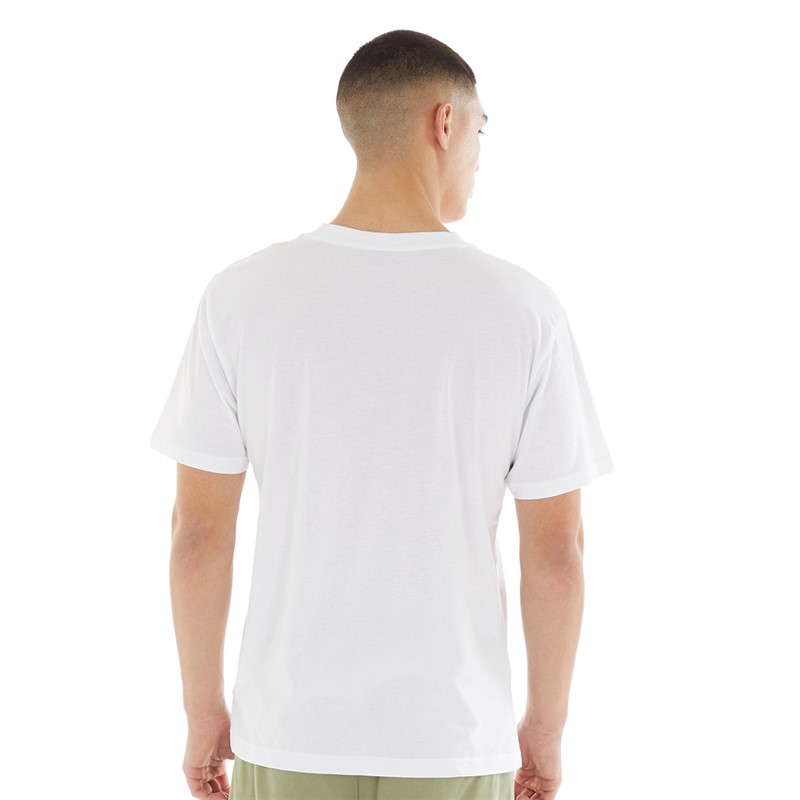 New Balance Mens Seasonal Graphic T-Shirt White