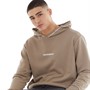 New Balance Mens Essentials Fleece Hoodie Mushroom