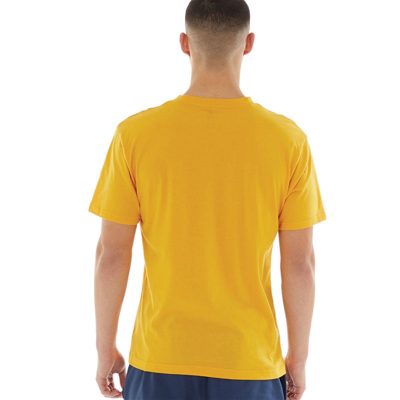 New Balance Mens Seasonal Graphic T-Shirt Varsity Gold