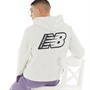New Balance Mens Essentials Fleece Hoodie Sea Salt Heather