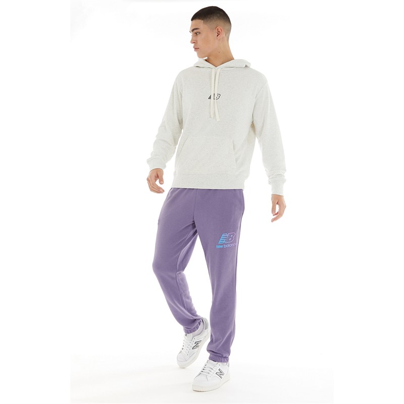 New Balance Herren Fleece Hoodie  Meersalz  Heather