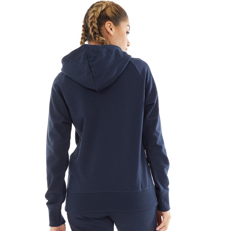 New Balance Womens Essentials Logo Hoodie Eclipse