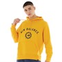 New Balance Męskie Sport Seasonal Bluzy z kapturami Żółty
