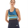 New Balance Womens Impact Printed Running Vest Navy