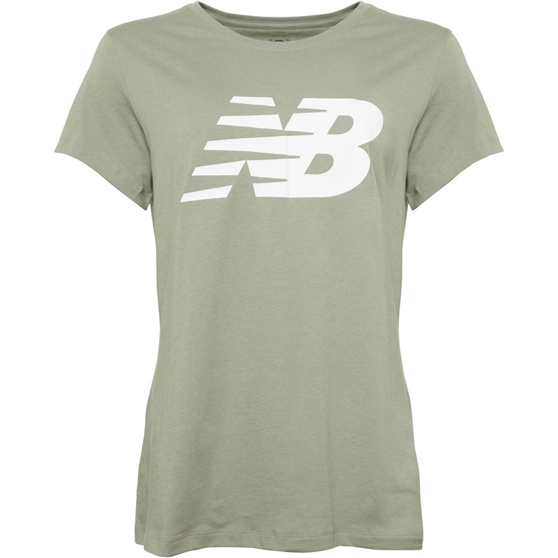 New Balance T-Shirts Classic Flying Graphic Femme Vert