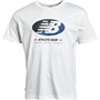 New Balance T-Shirts Essentials Graphic Homme Blanc