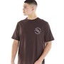 New Balance T-shirt voor Heren Runner Club Bruin