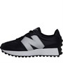 New Balance Womens 327 Trainers Black/Gunmetal