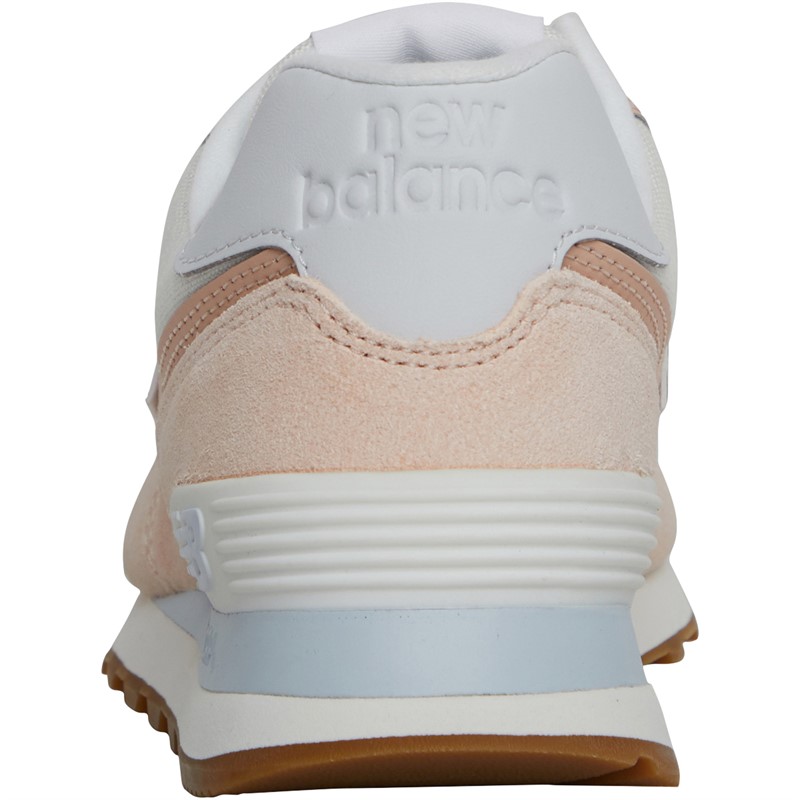 Buy New Balance Womens 574 Trainers Roase Water Sea Salt