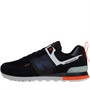 New Balance Mens 574 Trainers Black/Red/Grey