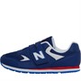New Balance Kids 393 Hook & Loop Trainers Navy/White