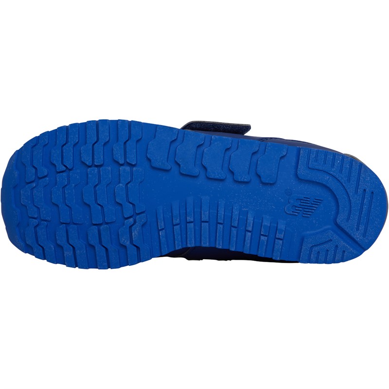 New Balance Kids 393 Hook & Loop Trainers Navy/White