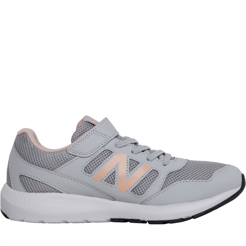 Gray and best sale pink new balance