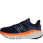 New Balance Mens Fresh Foam More V3 Neutral Running Shoes Navy /Orange/White