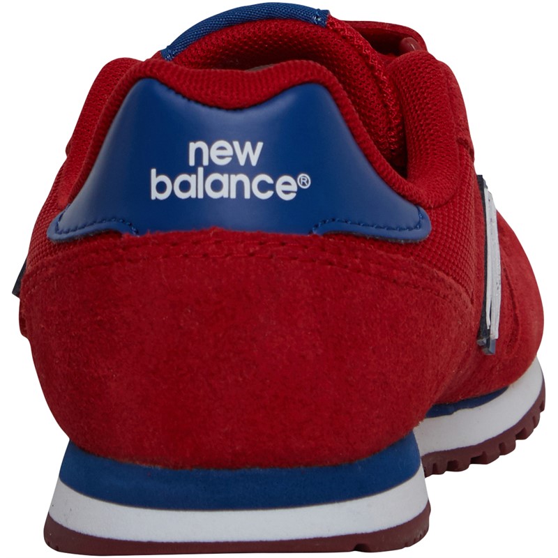 New Balance Kids 373 Hook & Loop Trainers Red/Blue