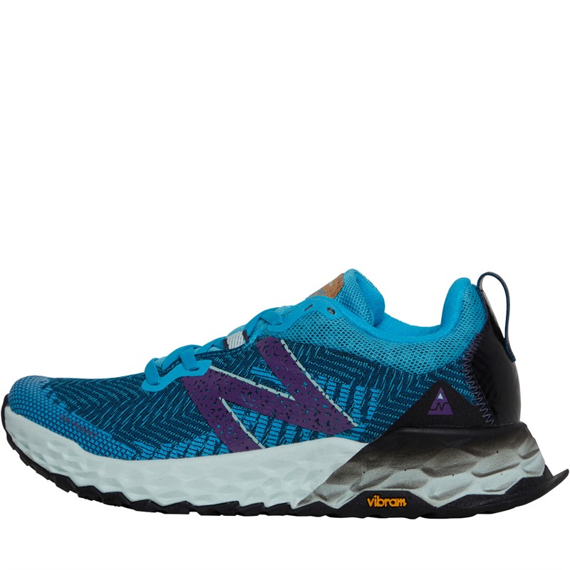 New Balance Womens Fresh Foam Hierro V6 Trail Running Shoes Blue/Purple/Black