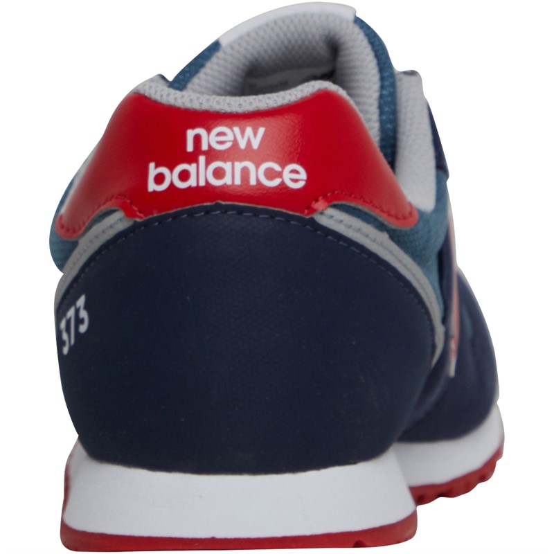 Buy New Balance Kids 373 Trainers Navy Blue Red