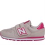 New Balance Kids 373 Hook & Loop Trainers Pink/Hot Pink