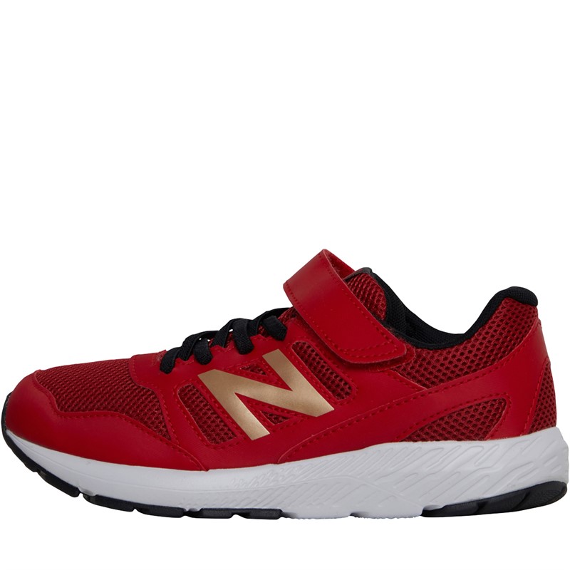 New balance hot sale red shoes