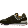 New Balance Mens 574 Trainers Green/Pigment