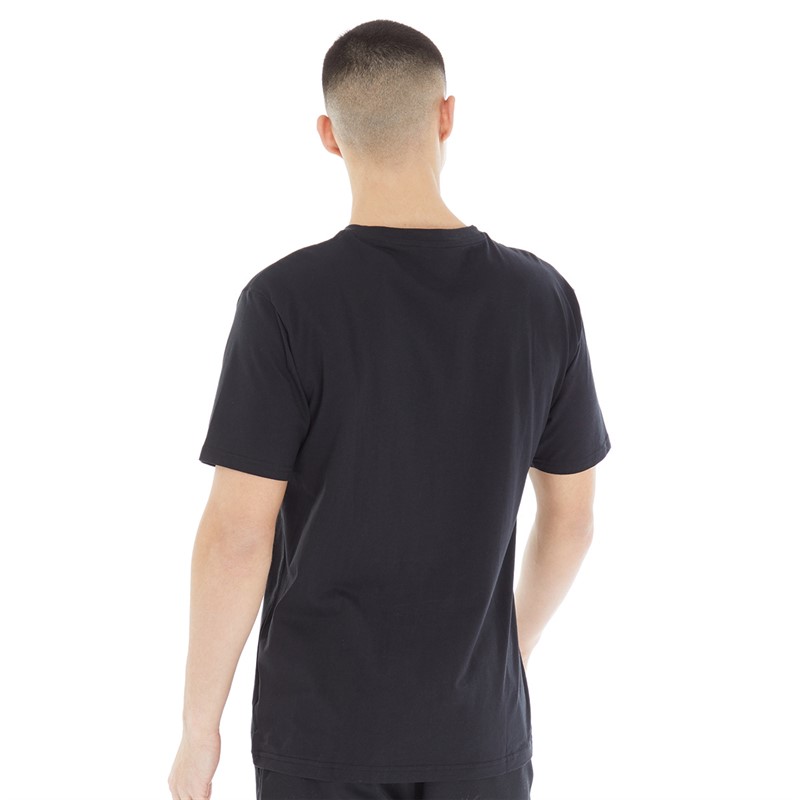 New Balance Mens Large Logo Terrain T-Shirt Black