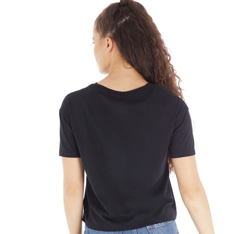 New Balance Womens Essentials Tokyo Nights Boxy T-Shirt Black