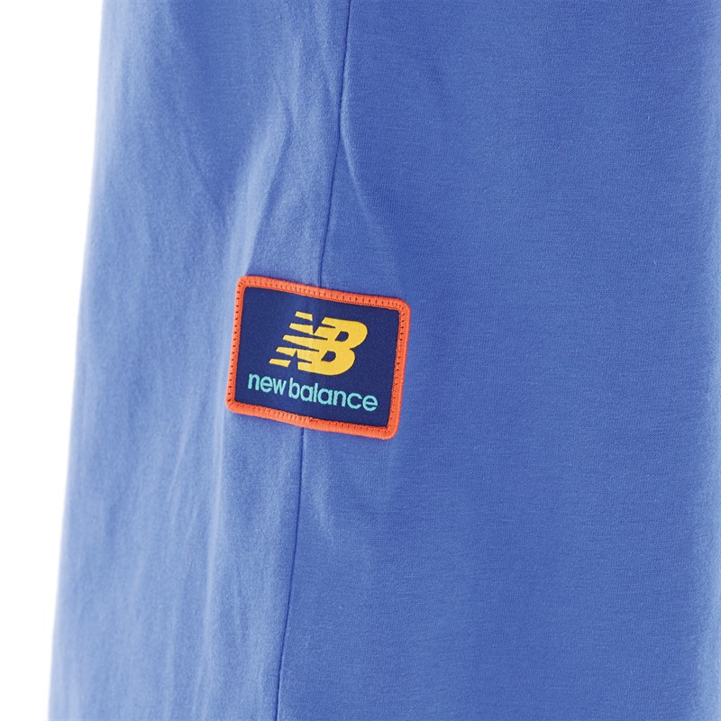 New Balance Mens Athletics Day Tripper Graphic T-Shirt Aura