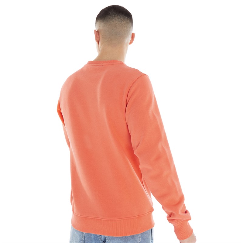 New Balance Mens Porto Sweatshirt Orange