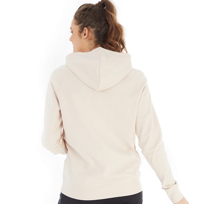 New Balance Womens Classic Core Hoodie Beige