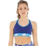 New Balance Womens Pace 3.0 Medium Impact Sports Bra Victory Blue